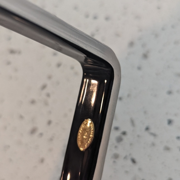 Alexis Bittar lucite square bangle - Picture 5 of 7